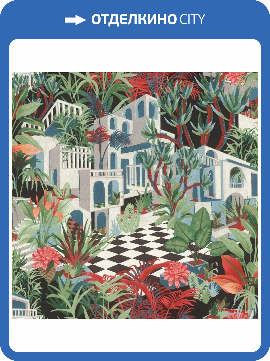 Обои виниловые Rasch Tropical House 687408 фото 4