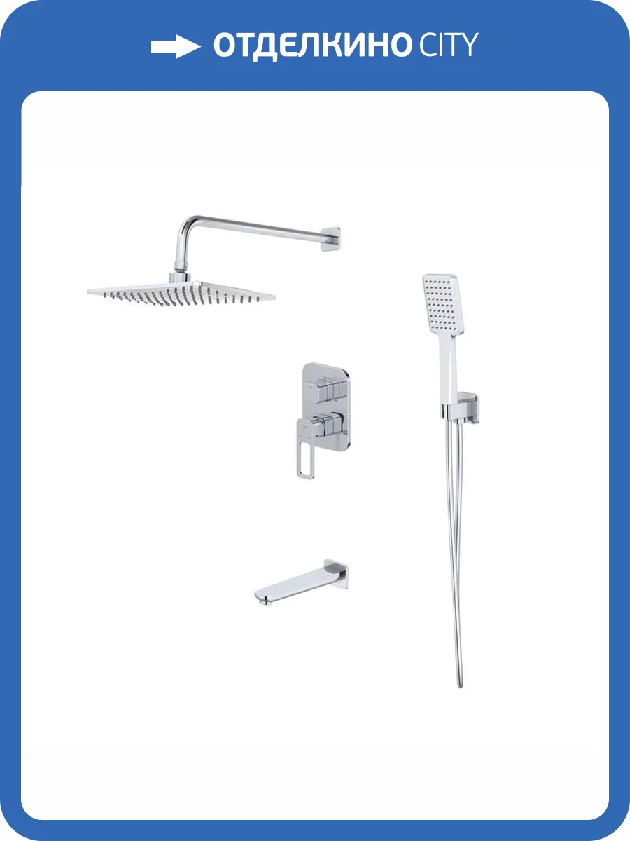Душевая система Iddis Slide SLISB03i68 хром фото 9