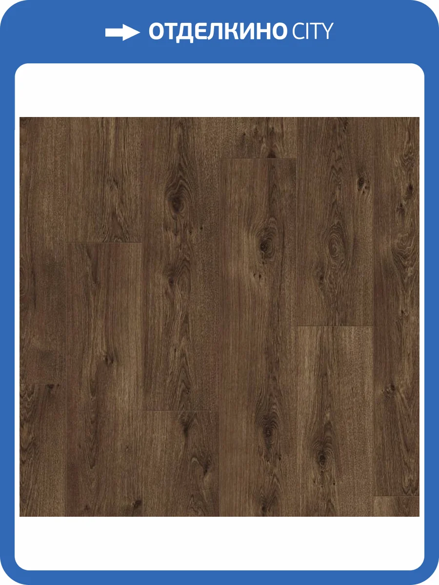 Ламинат AlixFloor Vitality Line 8 мм 8/32 4V ALX00575STY Дуб викторианский коричневый 1261x192 фото 4
