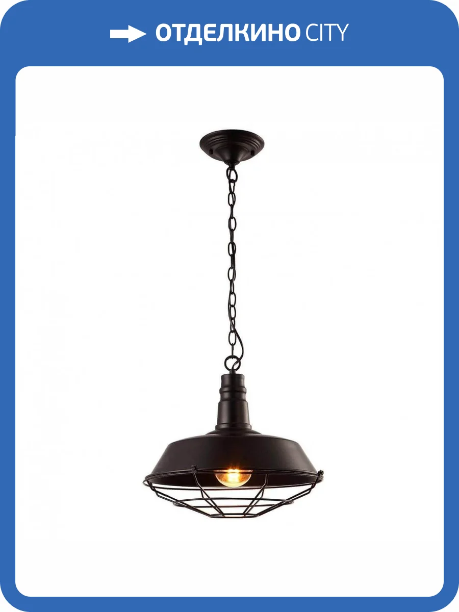 Подвесной светильник Arte Lamp Pandora A9183SP-1BK фото 3