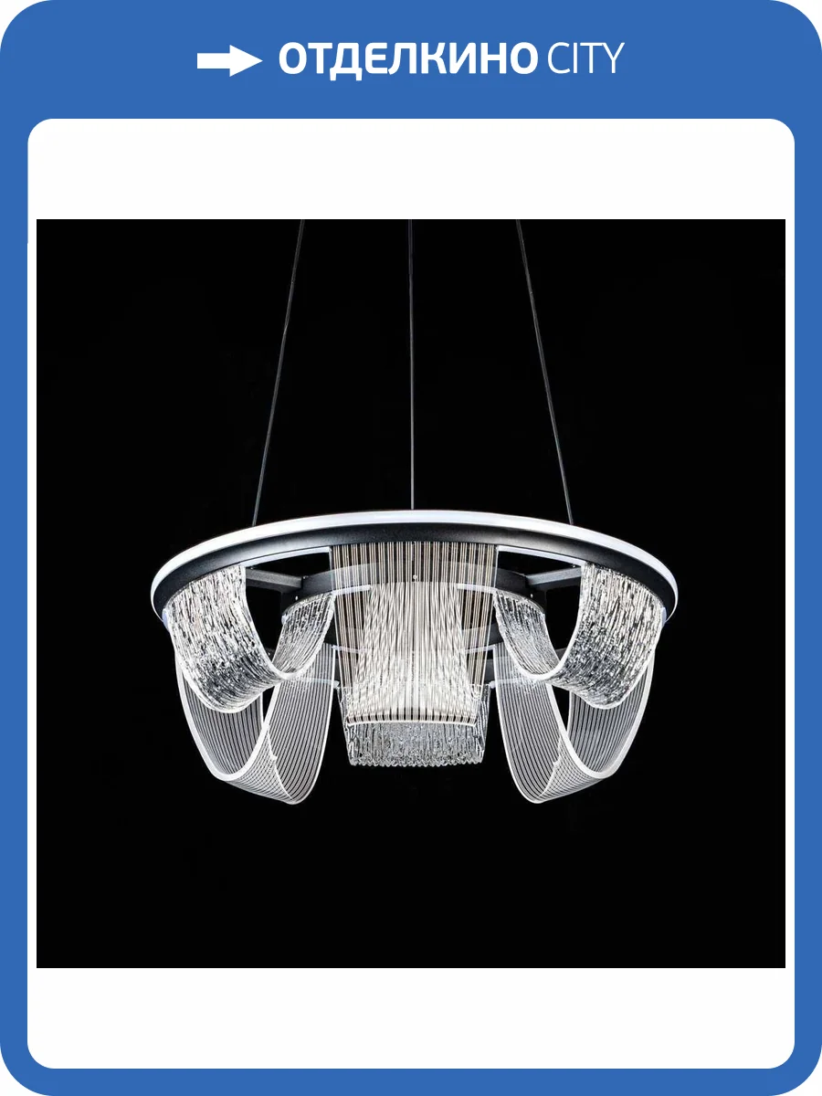 Подвесной cветильник LED4U L7706-460 BK фото 8