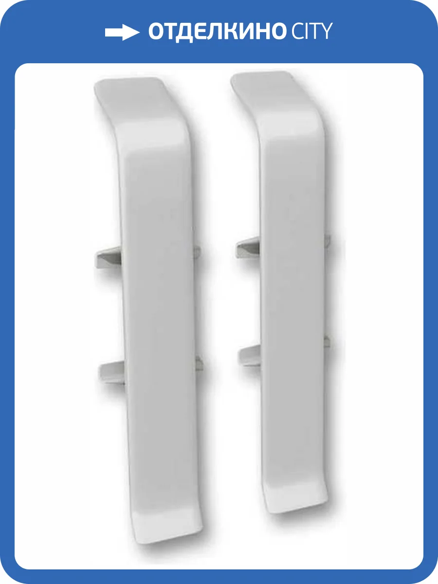 Соединитель Ideal Деконика D85 002 Светло-Серый 85 мм фото 2