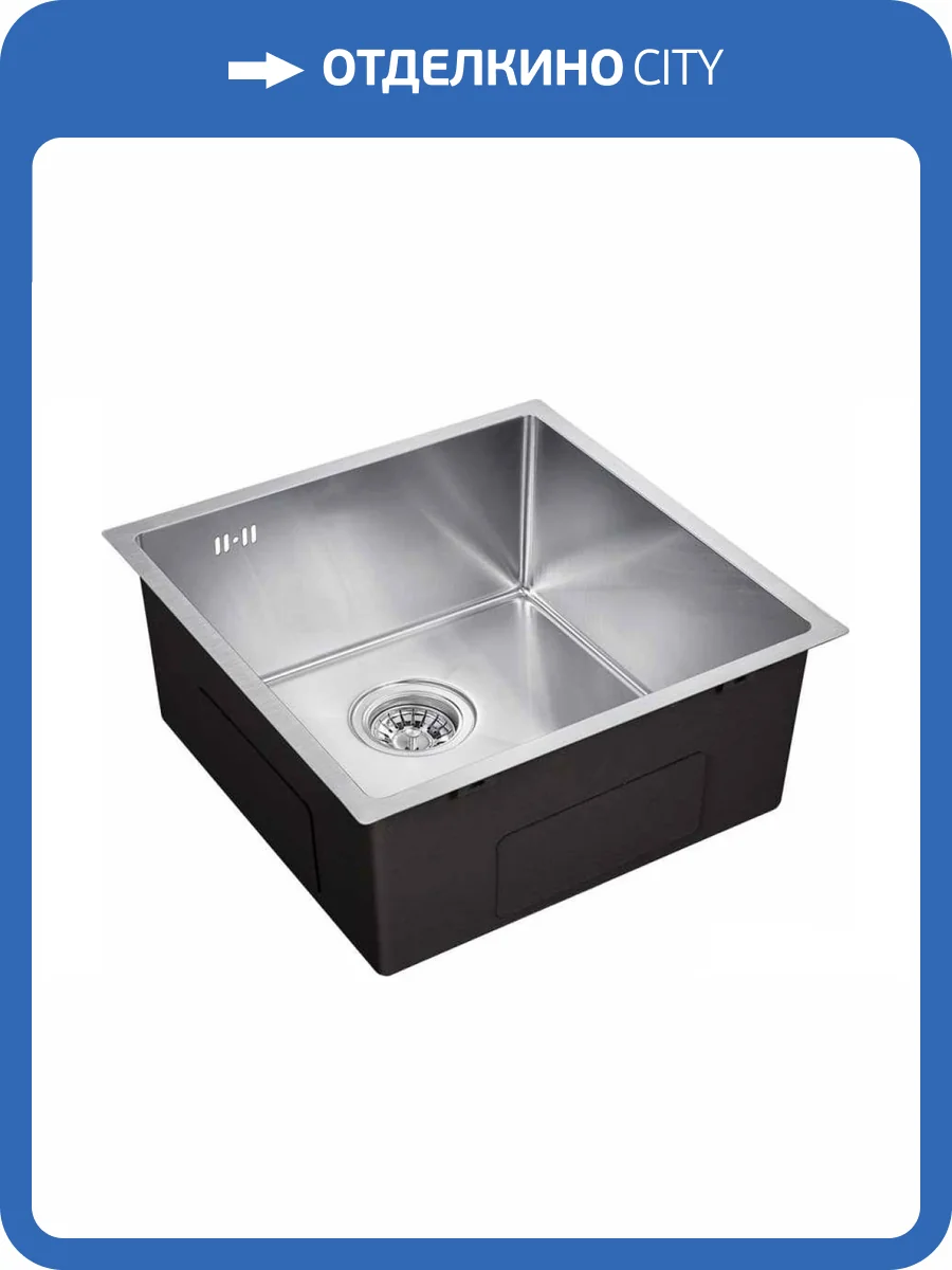 Мойка кухонная EMAR PVD EMB-131 PVD Nano Satine фото 3