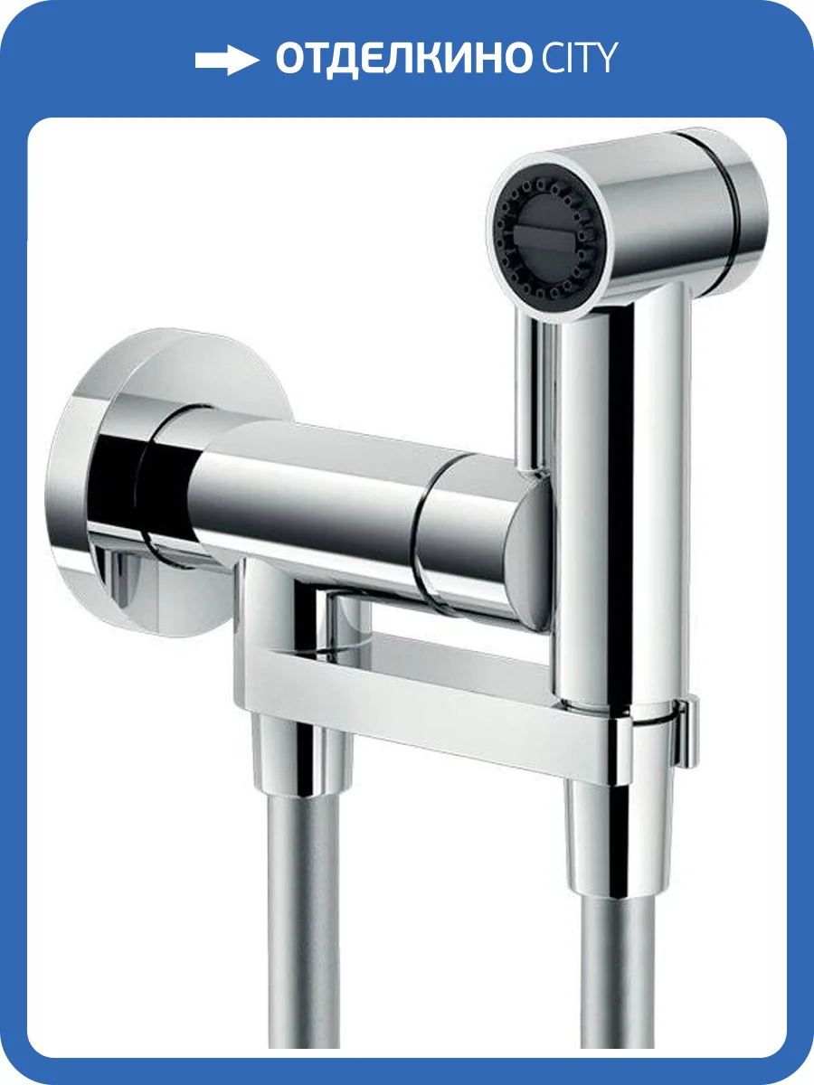 Гигиенический душ Nobili AV00600CR со смесителем, с внутренней частью фото 3