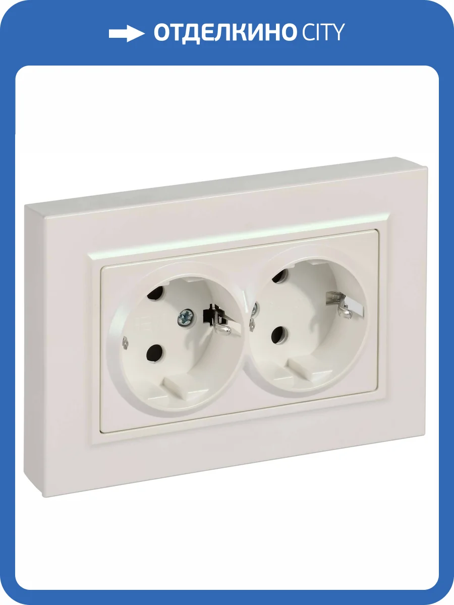 Розетка 2-местная с заземлением и шторками IEK Brite BR-R28-16-K36-F жемчуг фото 7