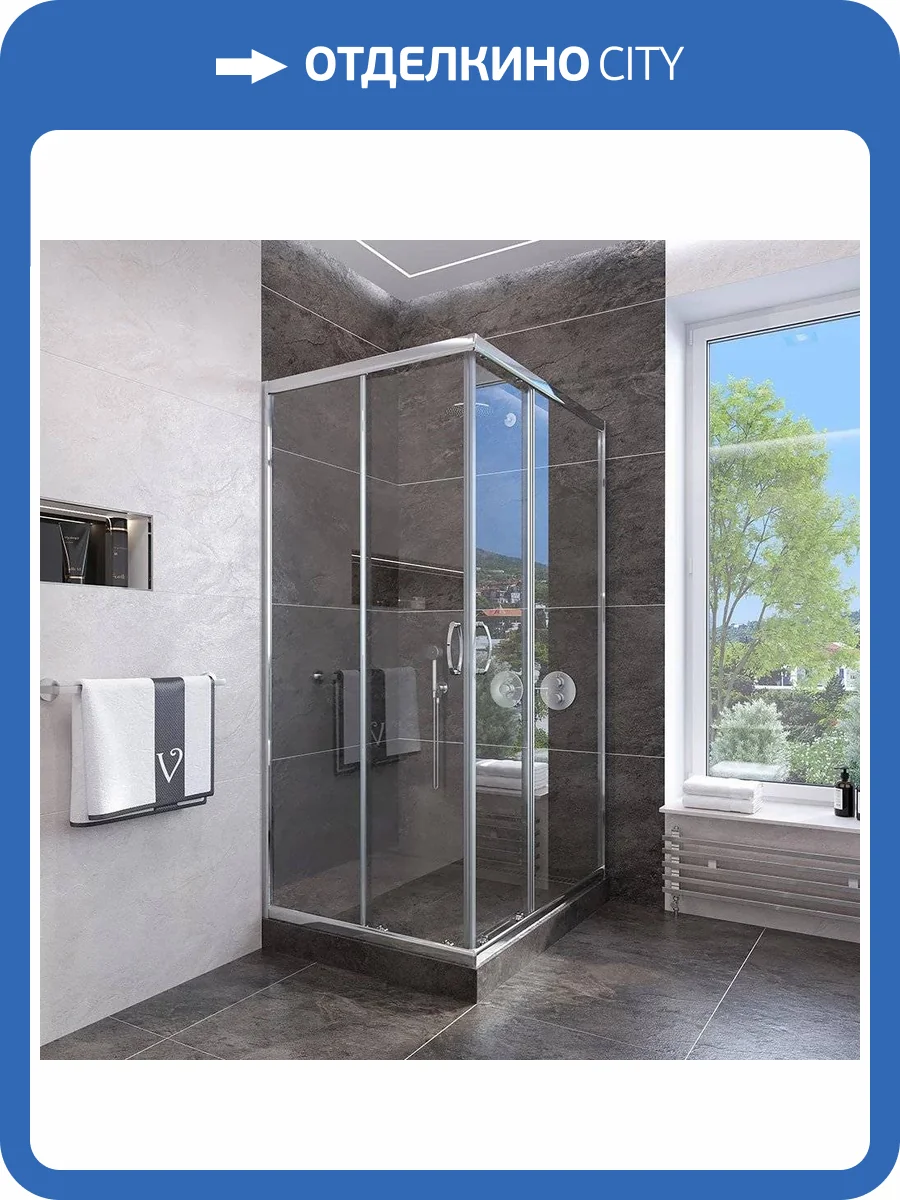 Душевой уголок Veconi Rovigo RV-113 80x80 фото 5