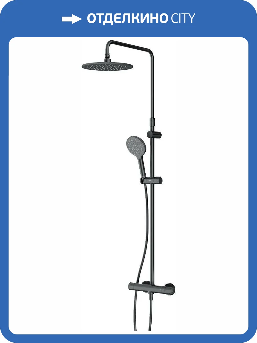 Душевая стойка Am.Pm Like F0780422 черная фото 24