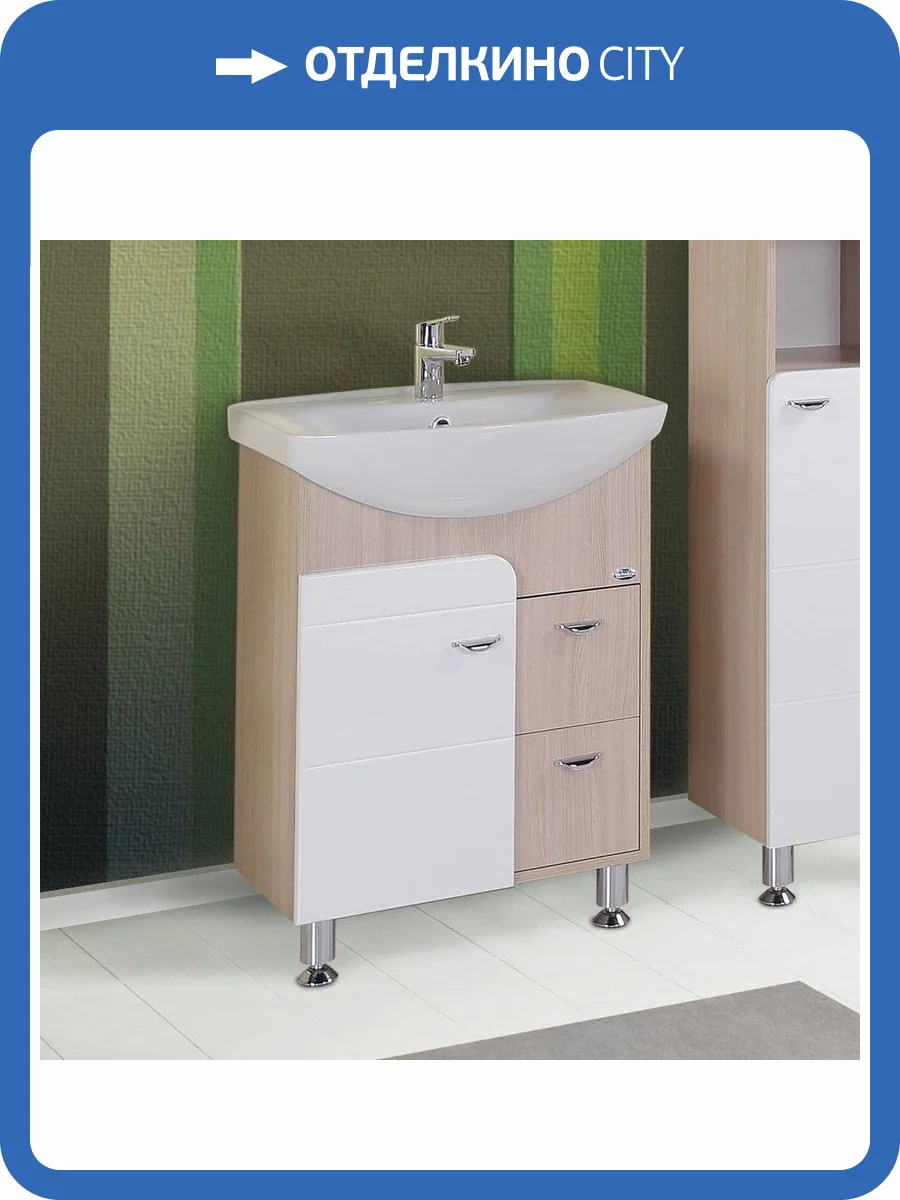 Тумба с раковиной Onika Стиль 60 фото 7