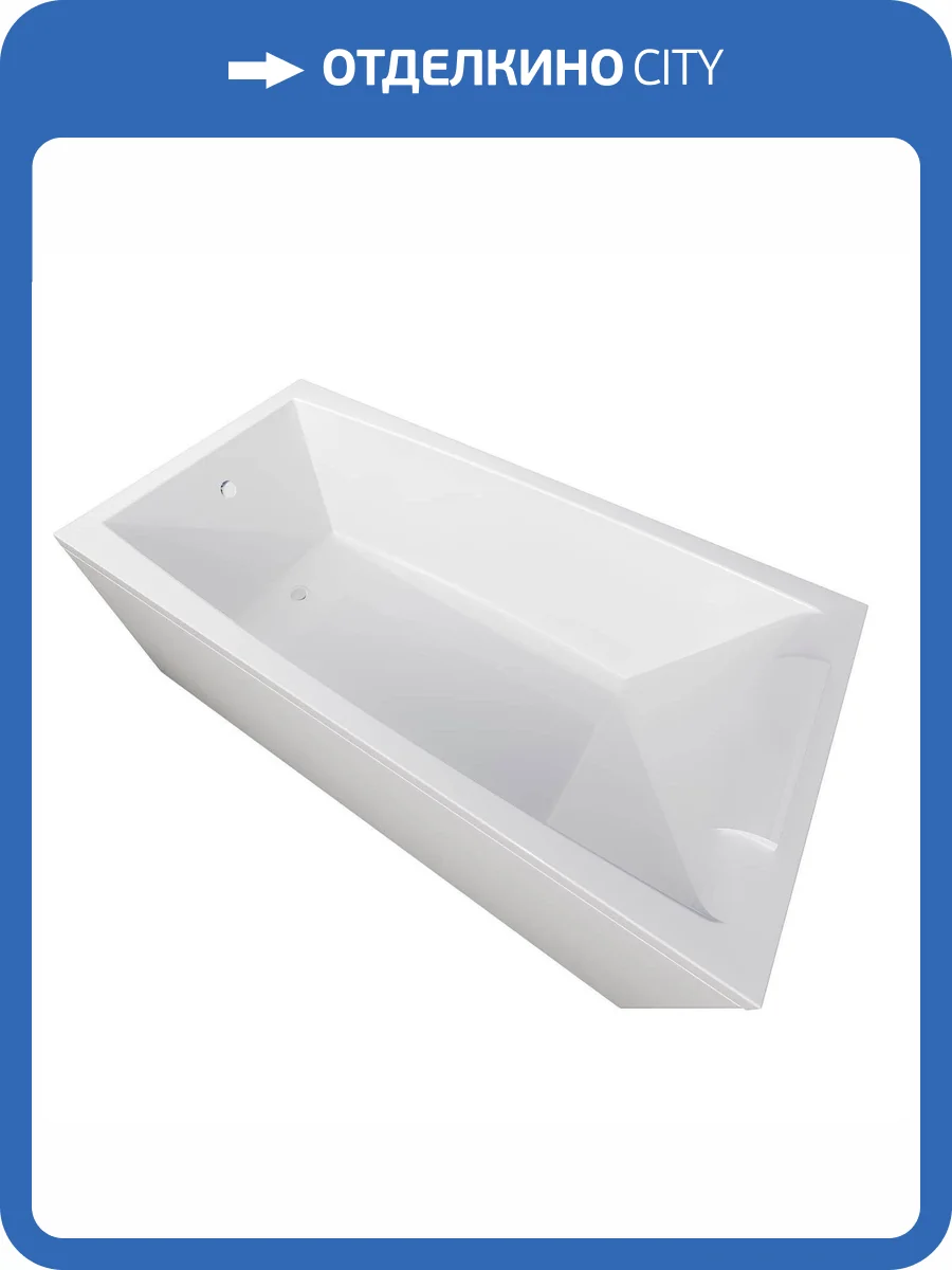 Акриловая ванна Marka One Aelita 170x90 с каркасом фото 13