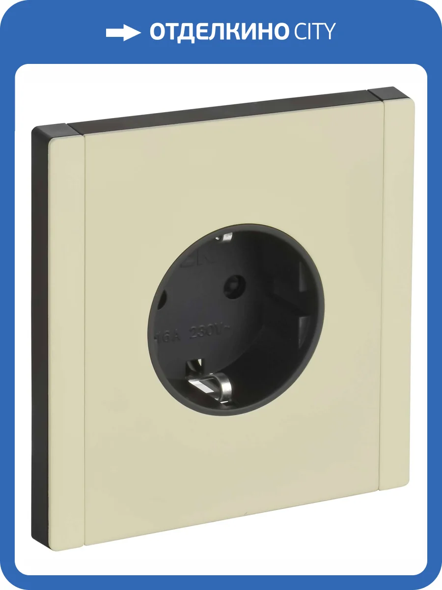 Розетка 1-местная с заземлением и шторками IEK Forte&Piano FP-R14-16-1-M-K41 серый сланец фото 7