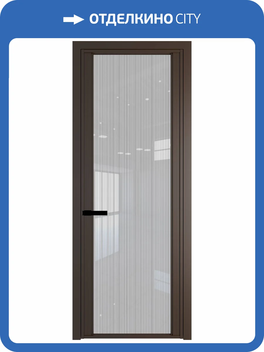 Межкомнатная дверь Profil Doors 2 AGP цвет профиля Деорэ, стекло безопасное 6 мм страйп 600x2000 фото 2