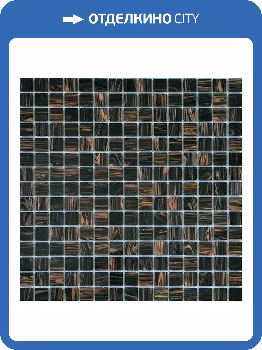 Мозаика Orro Mosaic Classic GC45 Sable Black 32.7x32.7 фото 2