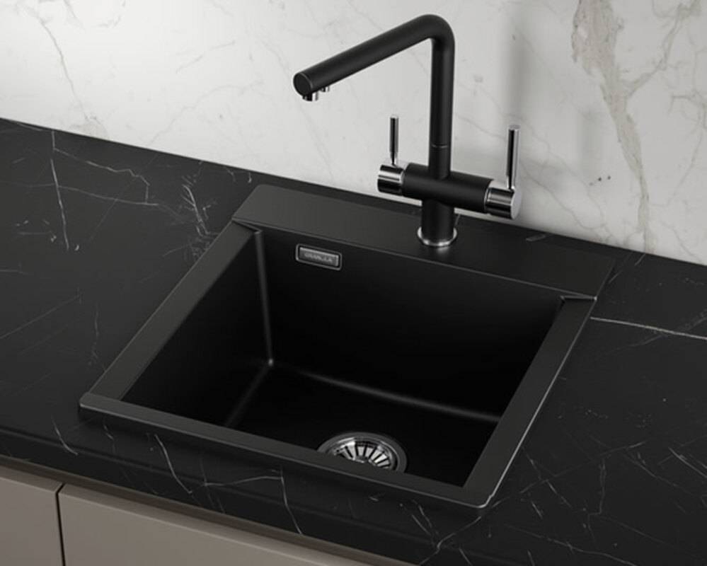 Мойка кухонная Granula Estetica ES-4701 турмалин фото 4