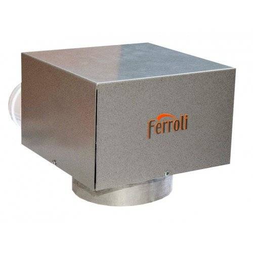 Универсальная турбонасадка Ferroli для принудительного дымоудаления для ...