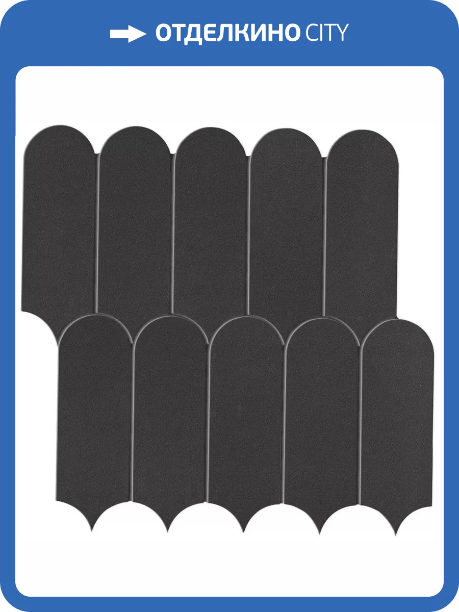 Мозаика Atlas Concorde Prism A4ZZ Graphite Mosaico Bead 29.6x29.7 фото 22