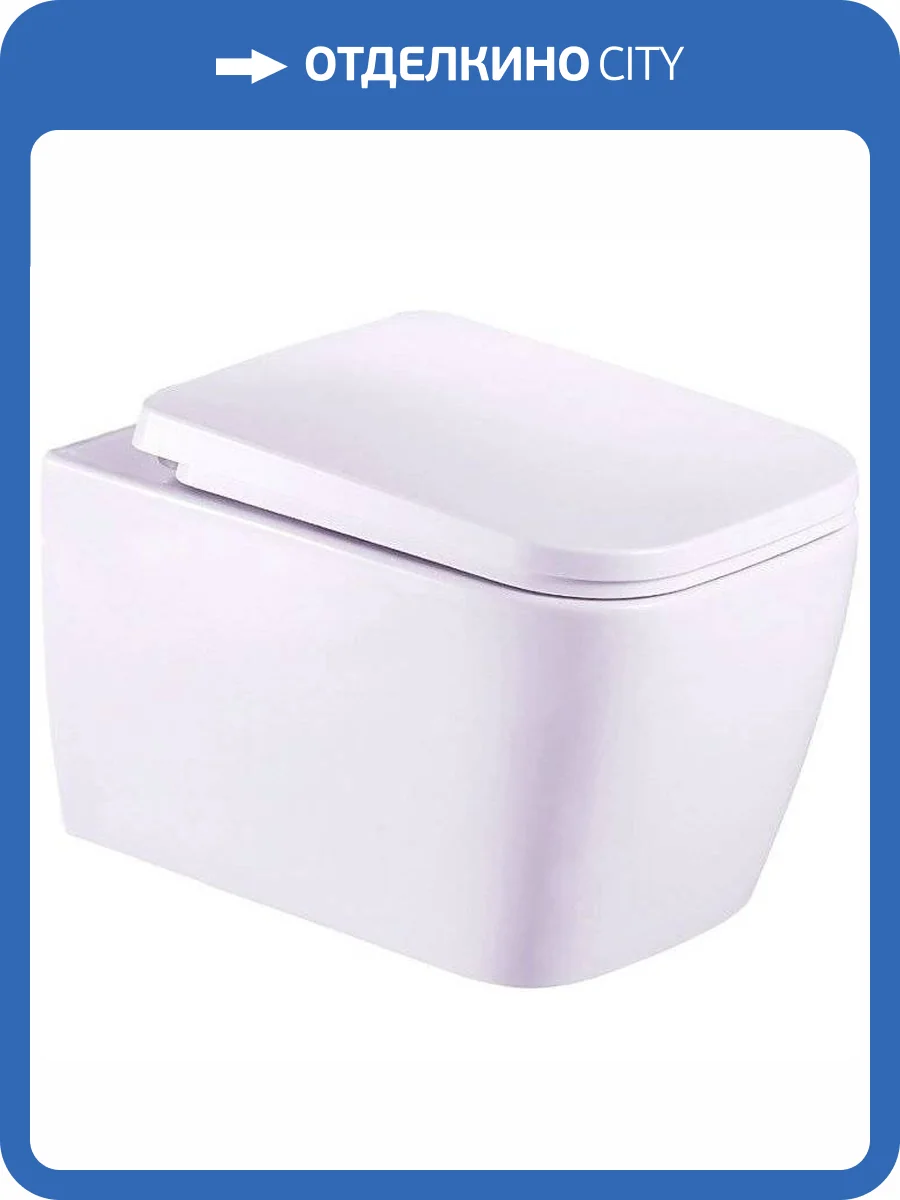 Унитаз подвесной Esbano Tiron ESUPTIROCW -C белый глянцевый фото 4