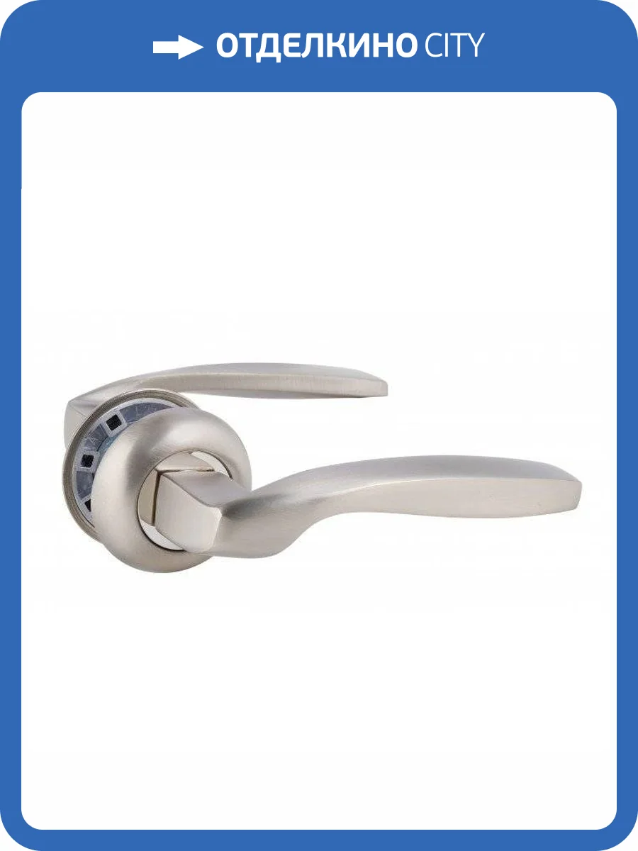 Ручка BUSSARE EURO/FIN E-18-01 MAT.SATIN NICKEL матовый никель фото 2