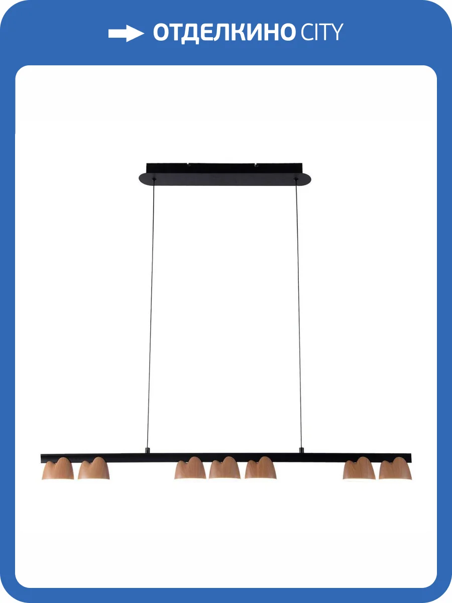 Подвесная светодиодная люстра Favourite Interline 4266-7P фото 5