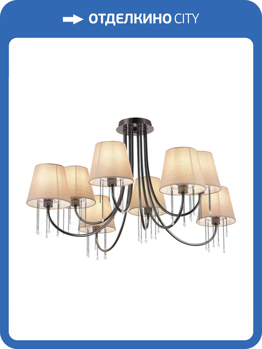 Потолочная люстра Evoluce Alluria SLE1118-802-08 фото 2