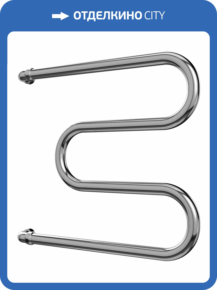 Полотенцесушитель Terminus М-образный 1" 50x60, водяной фото 4