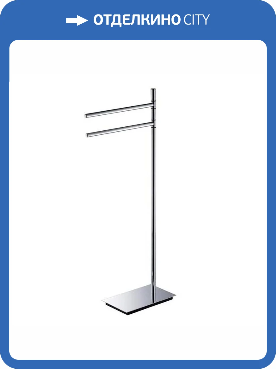 Стойка Colombo Square B9901.HPS1 напольная, нержавеющая сталь фото 3
