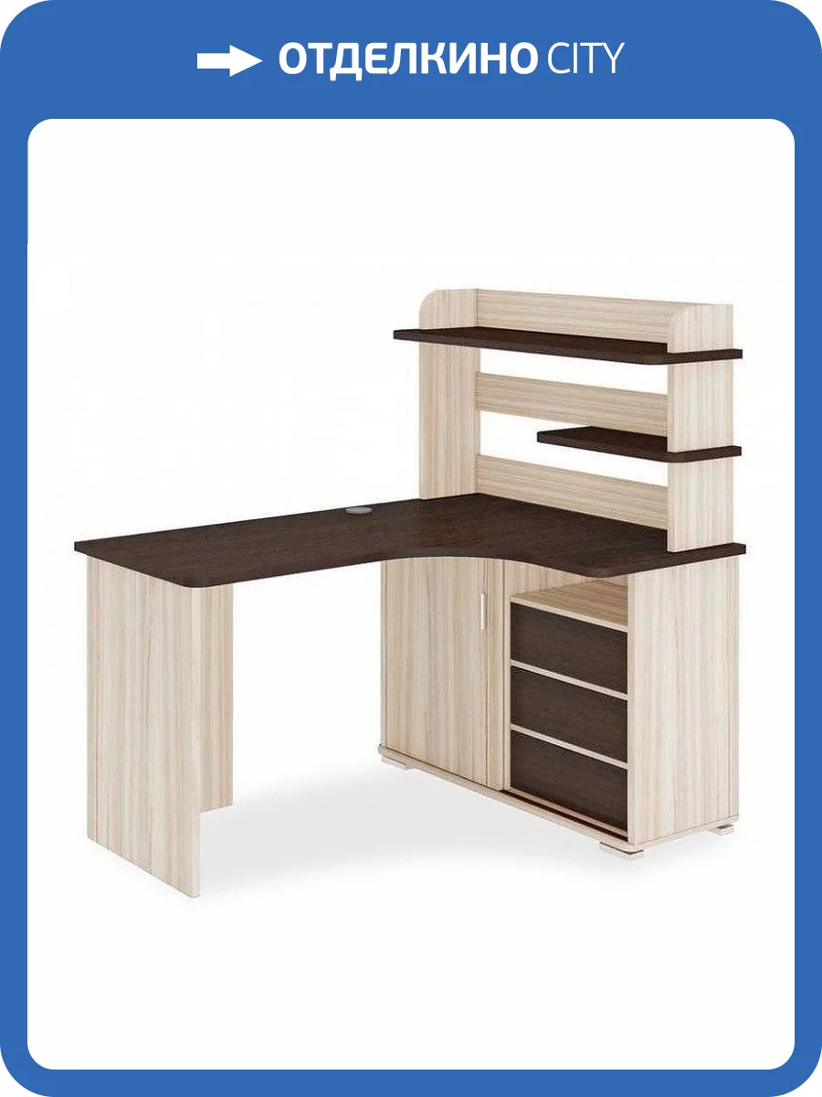 Стол компьютерный Merdes Домино MER_SR-145-KVV-PRAV-NOVYJ фото 2