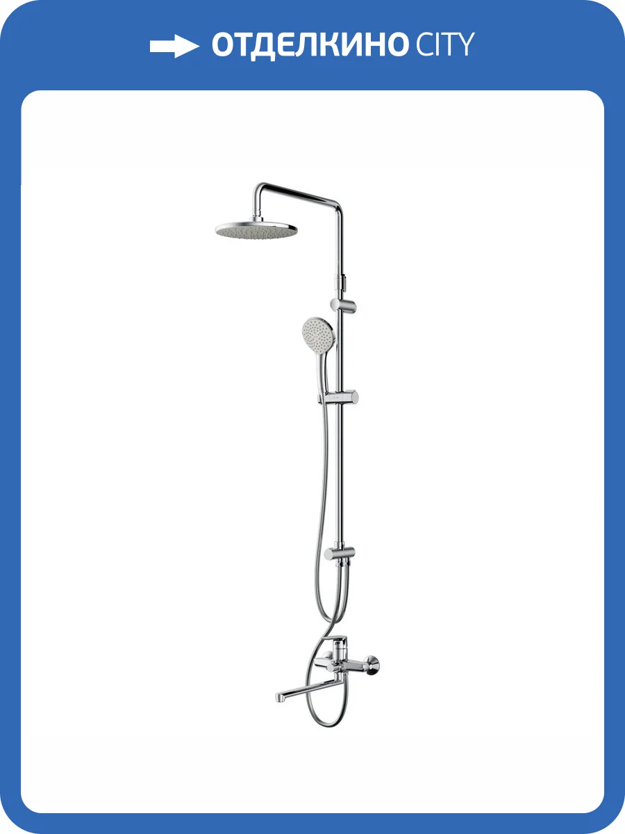 Душевая стойка Am.Pm Gem F40890A94 хром, со смесителем фото 11