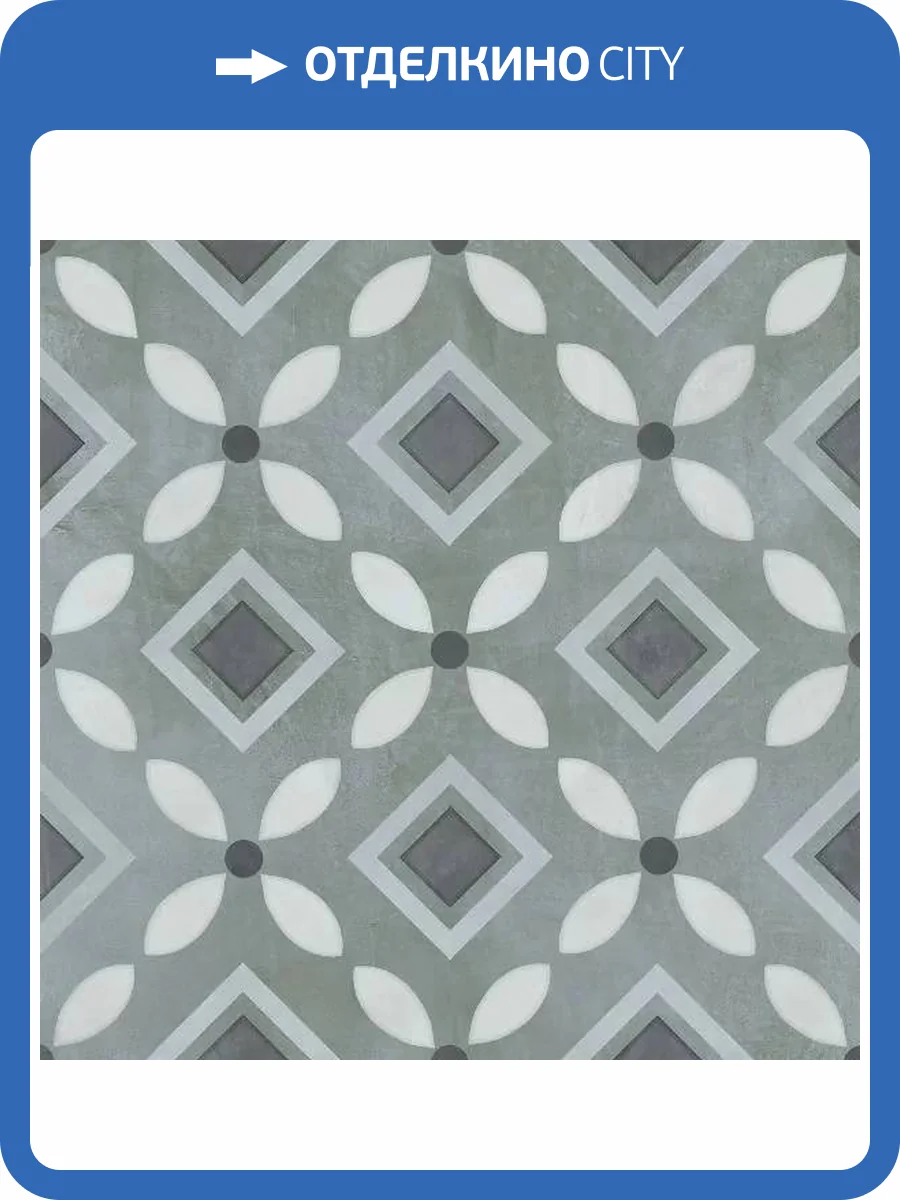 Декор Kerama Marazzi Чементо VT/A595/5301 3 Матовый 20x20 фото 6