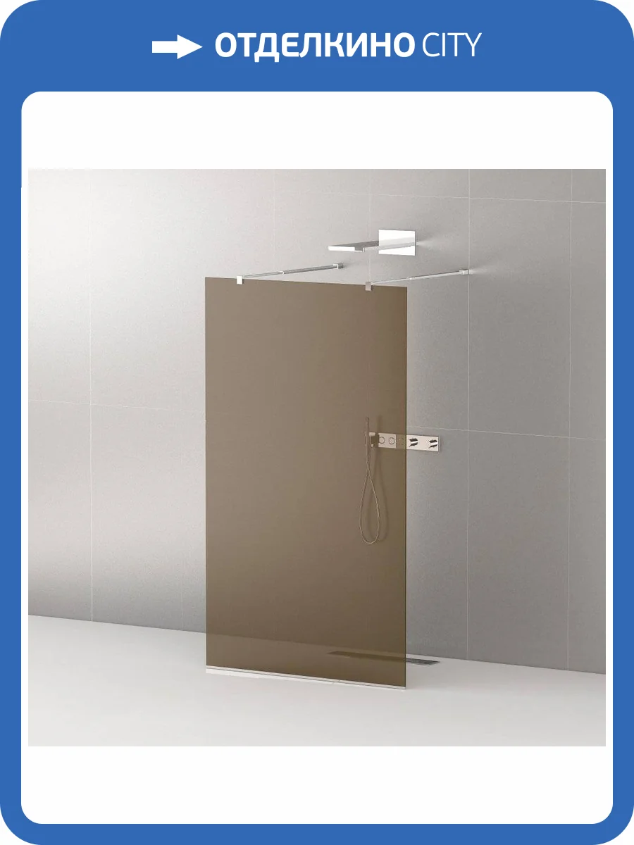 Душевая перегородка Cezares Liberta-L-2-100-BR-Cr фото 4