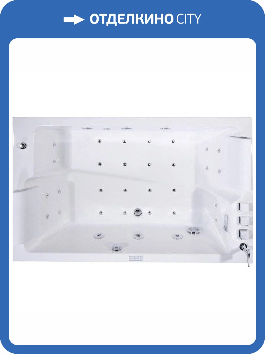 Акриловая ванна Orans BT-62115BR 62115R0 170x100 фото 4