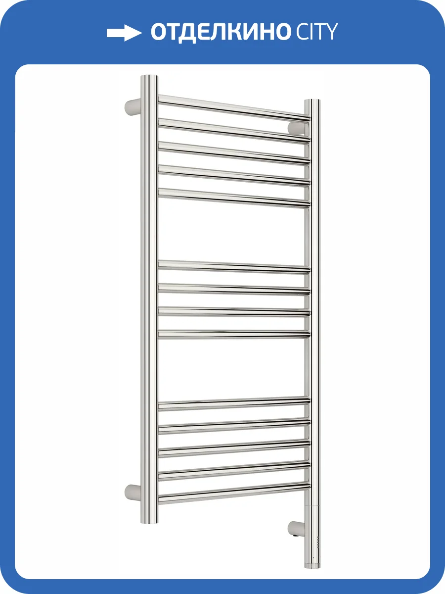 Полотенцесушитель электрический Сунержа Богема 3.1 00-6005-8040 прямой, 80x40 фото 5