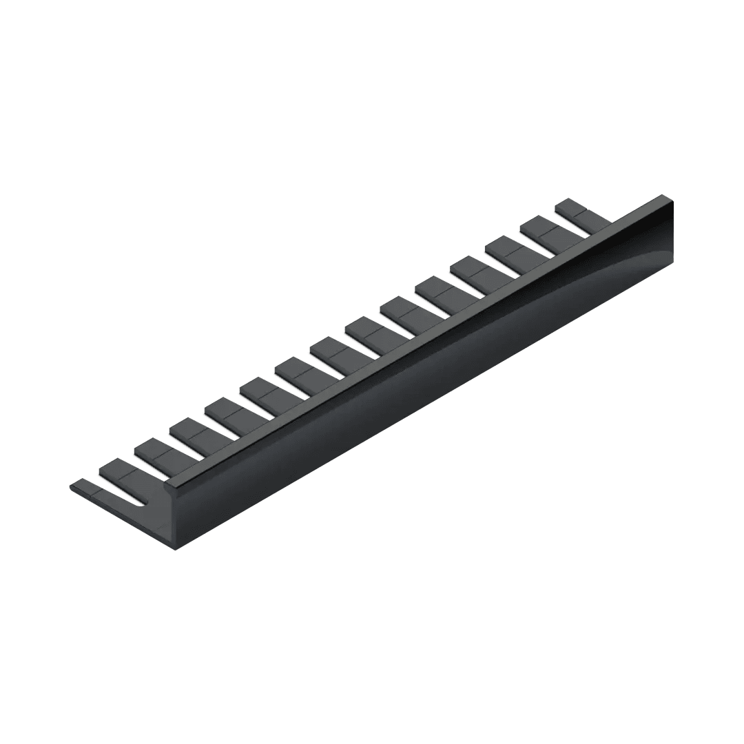 Профиль L-образный гибкий Neexy pv05-19 BBL черный блестящий 270x1x2.15