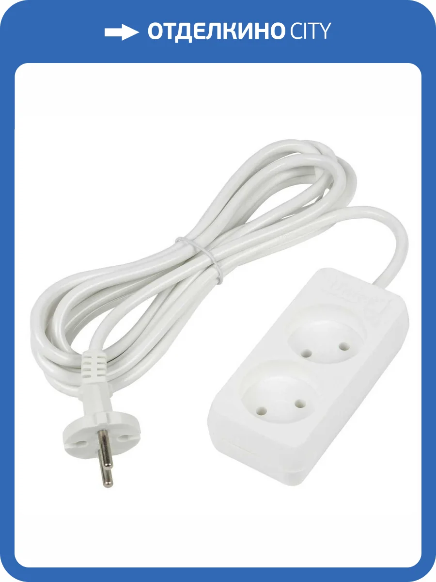 Удлинитель Uniel Ultra S-CU2-3 White фото 4