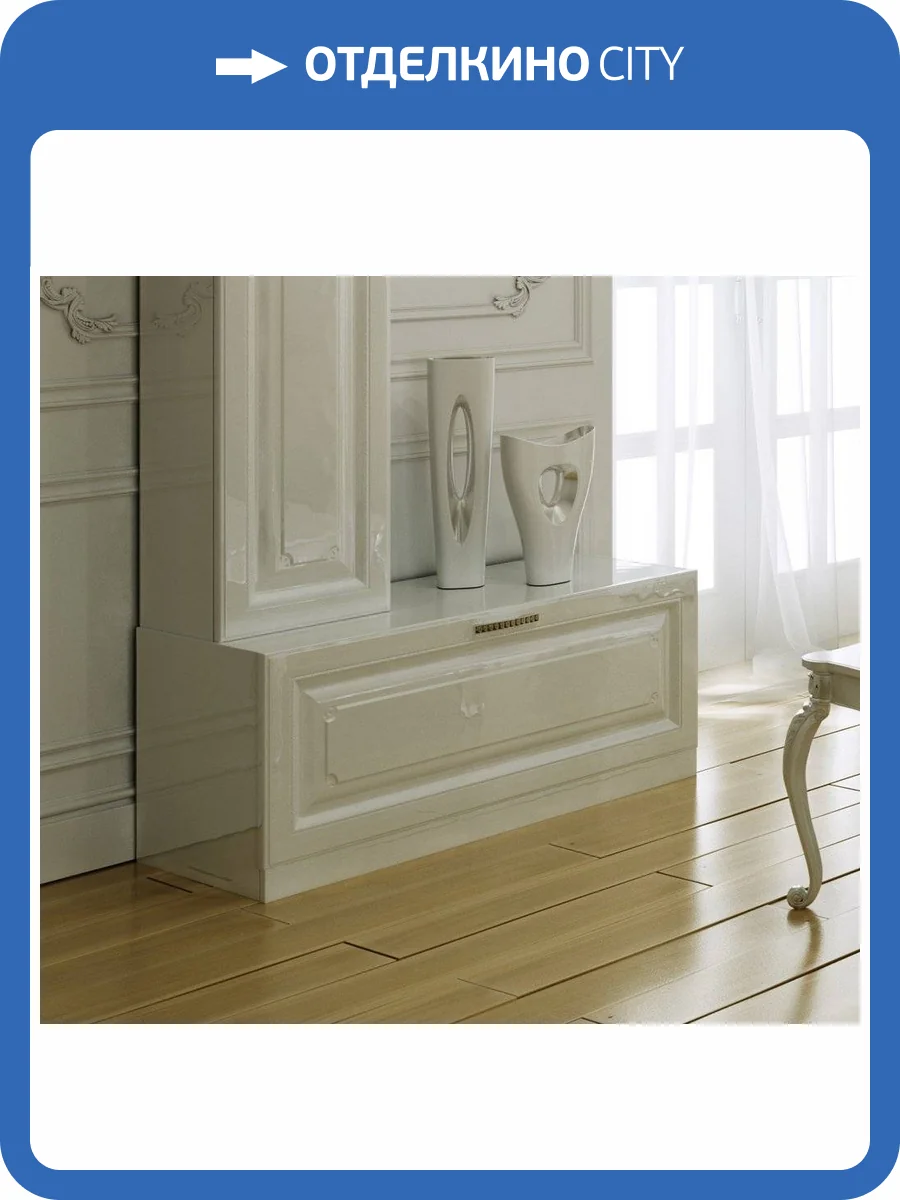 Тумба Aqwella 5 stars Империя Н8 белый глянец фото 7