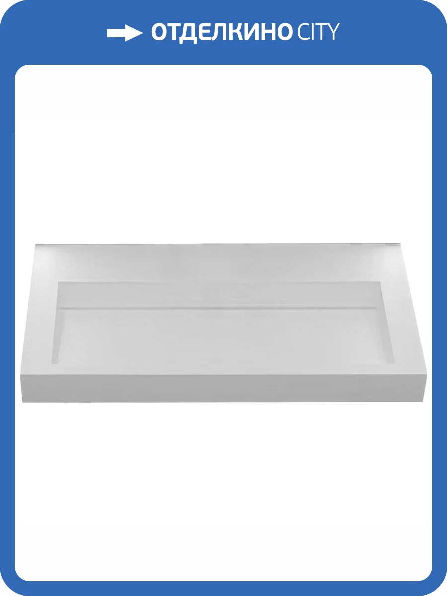 Раковина Armadi Art Flat corian 80 см фото 6