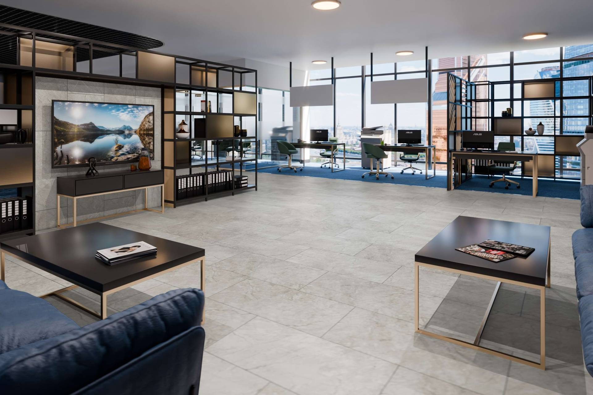 LVT Плитка Damy Floor Ascent 2.5/43 4V 6210-1-LVT Пик Лайла 912.4x455.2 фото 6