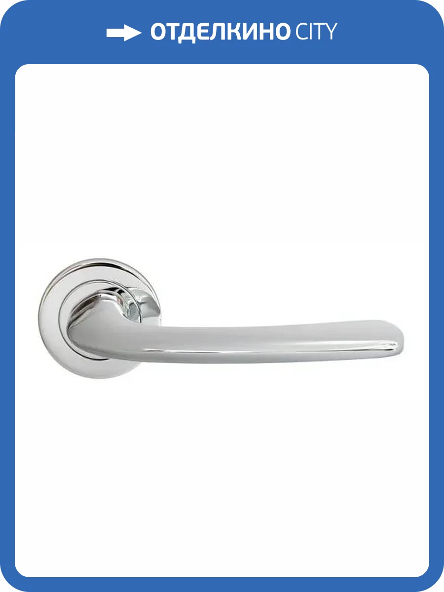 Дверная ручка Morelli luxury SAND NC-7 CRO хром фото 4