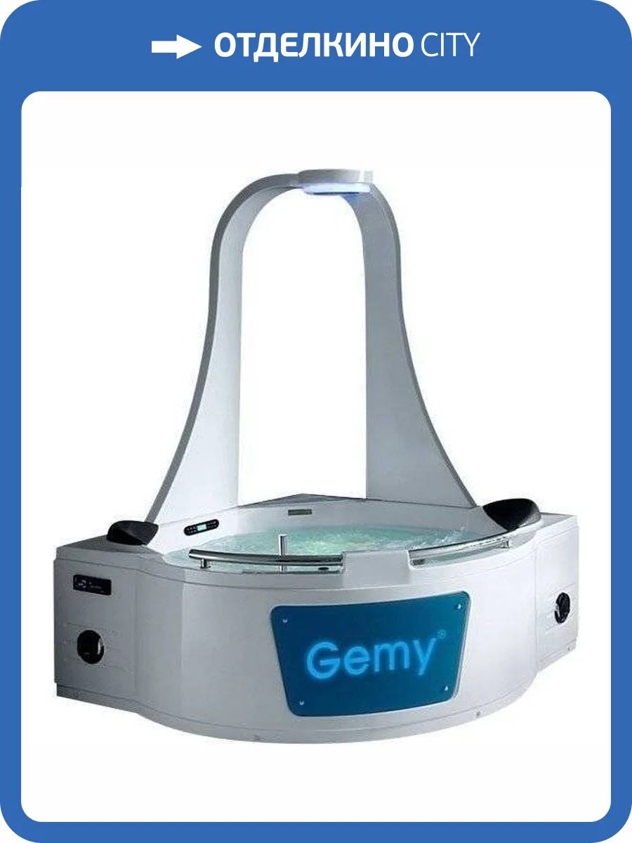 Акриловая ванна Gemy G9070 K 170x170 фото 3