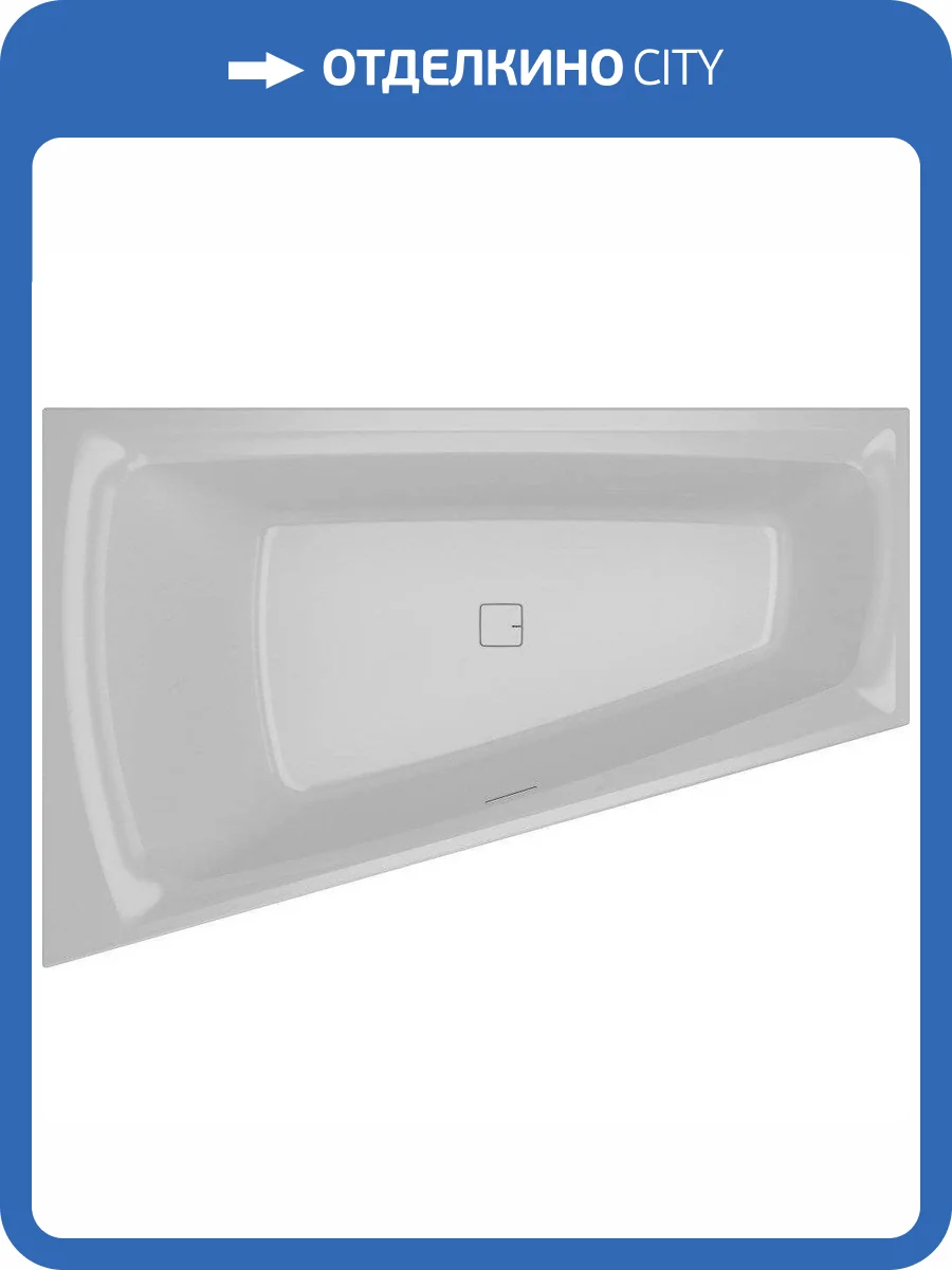 Акриловая ванна Riho Still Smart 170x110 правая фото 3