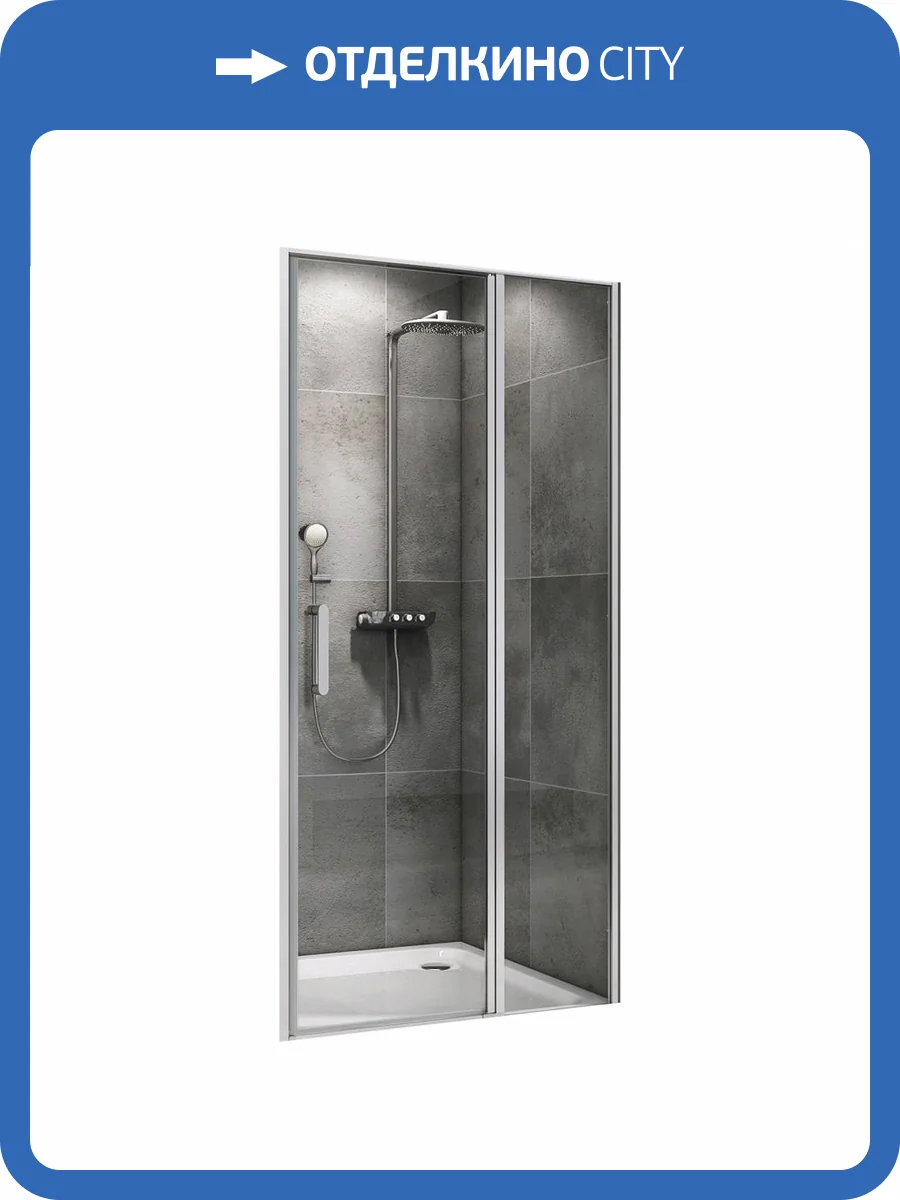 Душевая дверь Abber Sonnenstrand AG04140S Хром фото 5