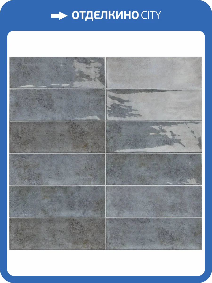 Керамическая плитка Mainzu Cinque Terre Rev. Blu 10x30 фото 3