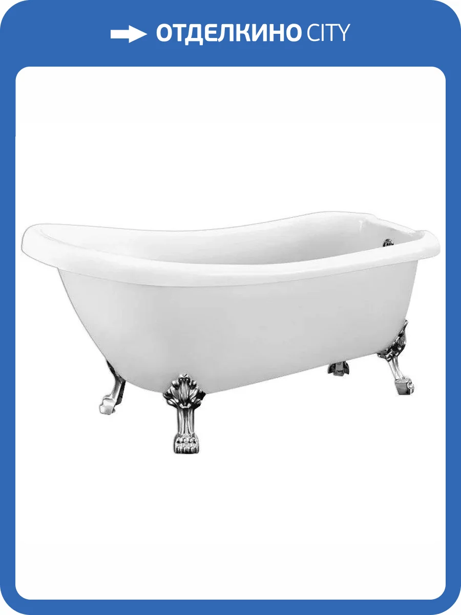 Акриловая ванна BelBagno 170x73 фото 3