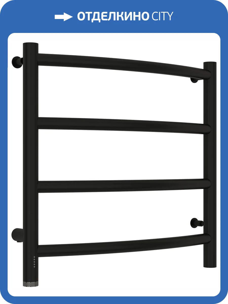 Полотенцесушитель электрический Сунержа Галант 4.0 31-0830-5050 500х500 МЭМ левый фото 3