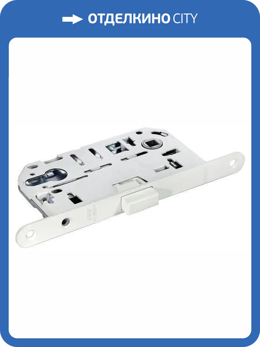 Защелка Morelli IM L W NP белый, без ответной планки фото 3