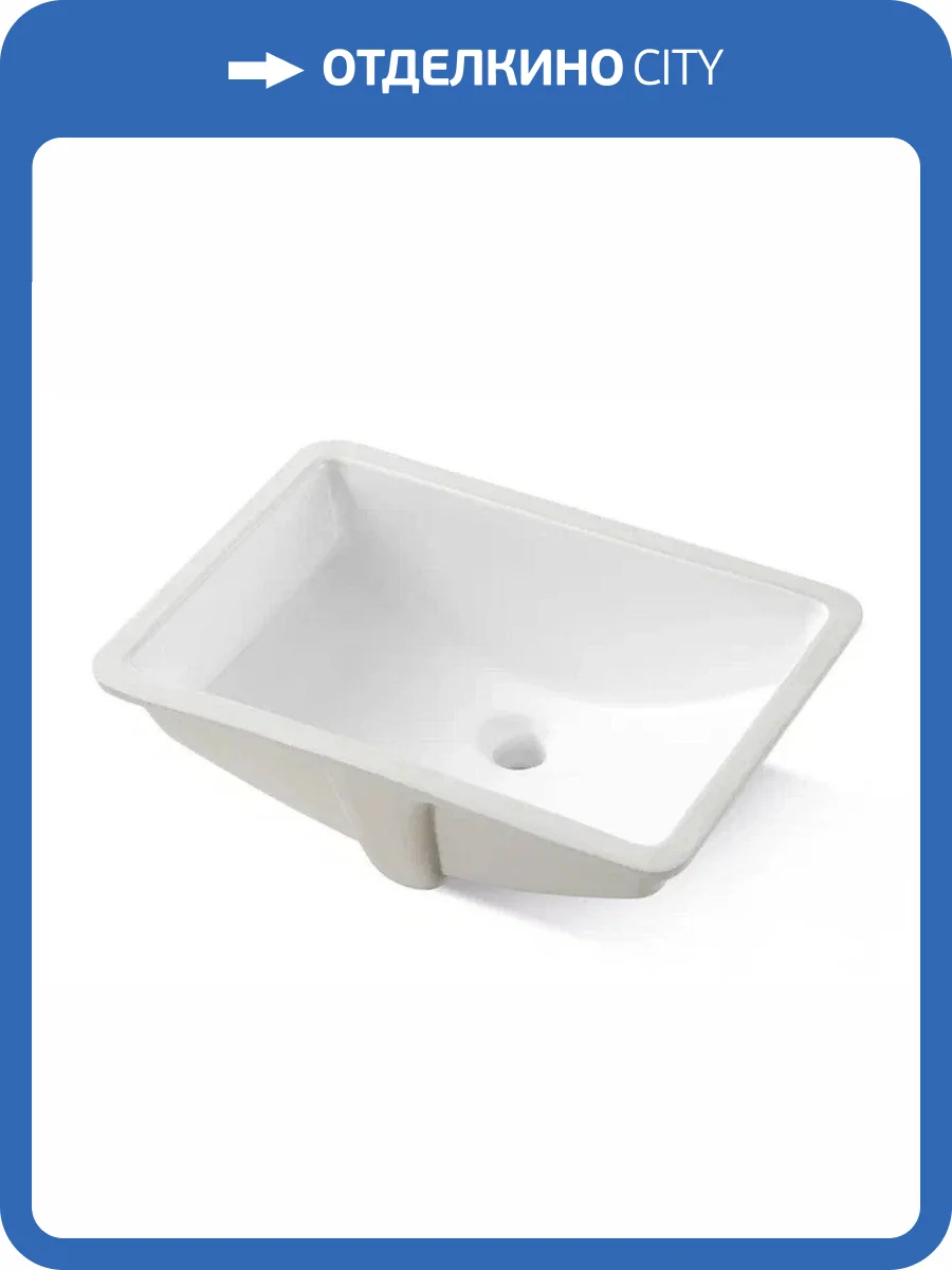 Раковина Agger ASB01530 52 см, белая глянцевая фото 11