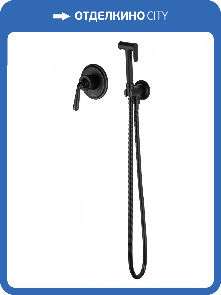 Гигиенический душ Wonzon & Woghand WW-88849008-MB черный матовый фото 8