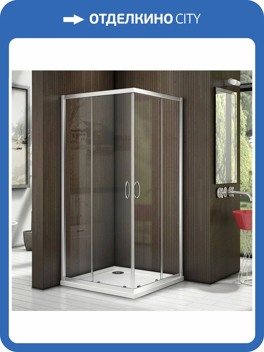 Душевой уголок Good Door Latte CR-100-C-WE 100x100 фото 7
