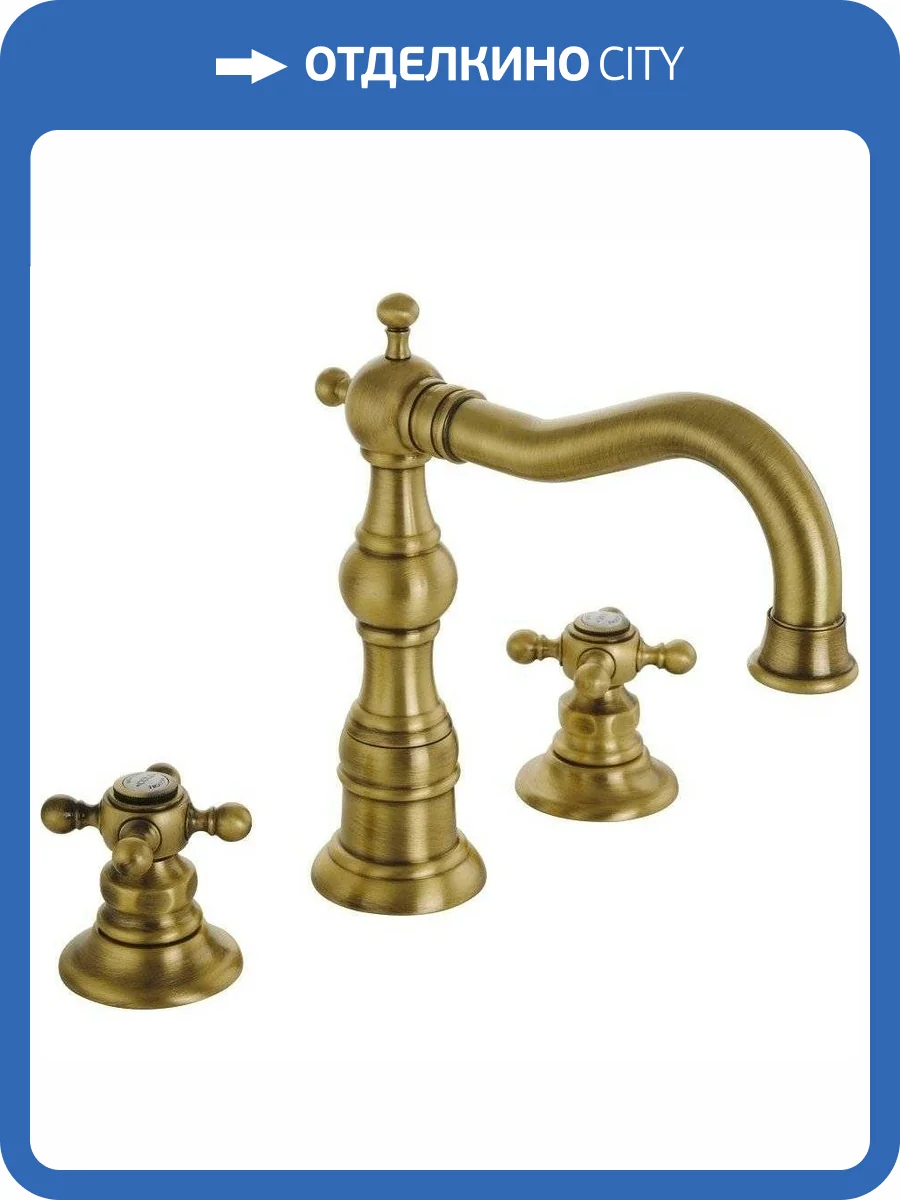 Смеситель для раковины Migliore Arcadia 18383 бронза фото 4