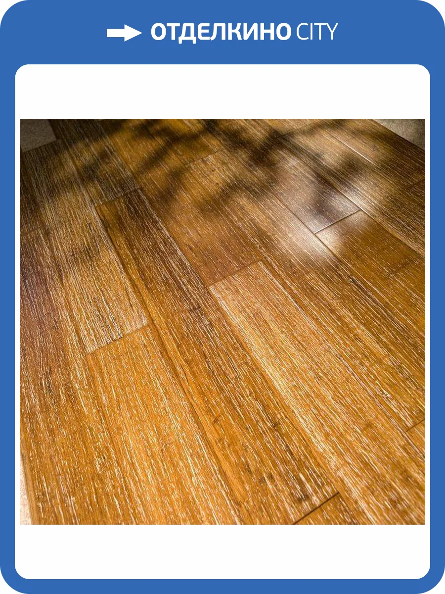 Трехслойная инженерная доска Amigo Original Бамбук HiTech HDF «Прованс» Click 915x130x12 фото 2