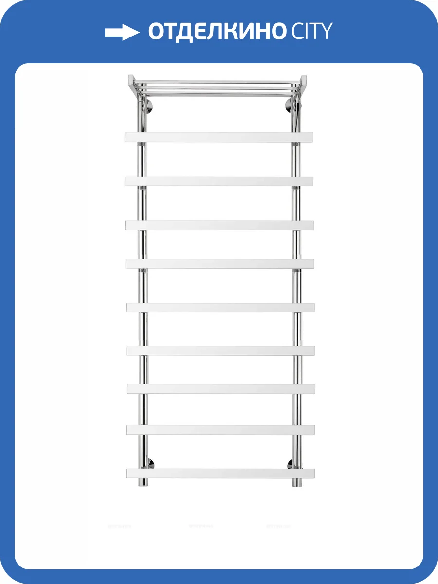 Полотенцесушитель электрический Secado Понтида 4603759409276 1 СП 120x50x60, R, хром фото 3